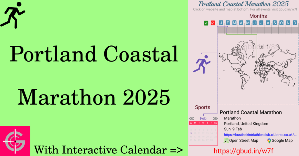 Sport event in 2025, Portland Coastal Marathon 2025