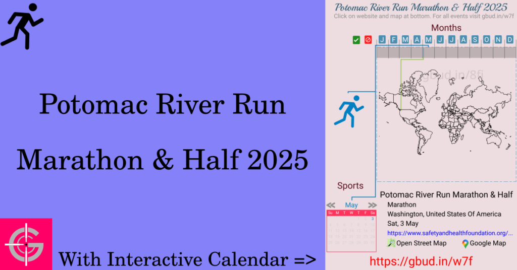 Sport event in 2025, Potomac River Run Marathon & Half 2025