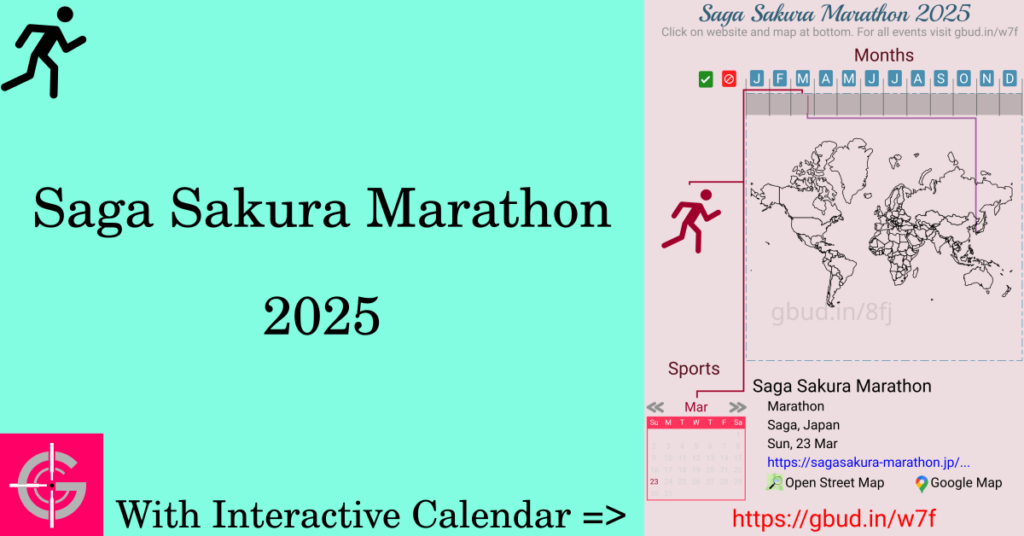 Sport event in 2025, Saga Sakura Marathon 2025