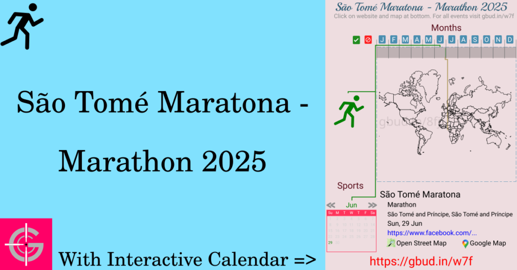 Sport event in 2025, São Tomé Maratona - Marathon 2025