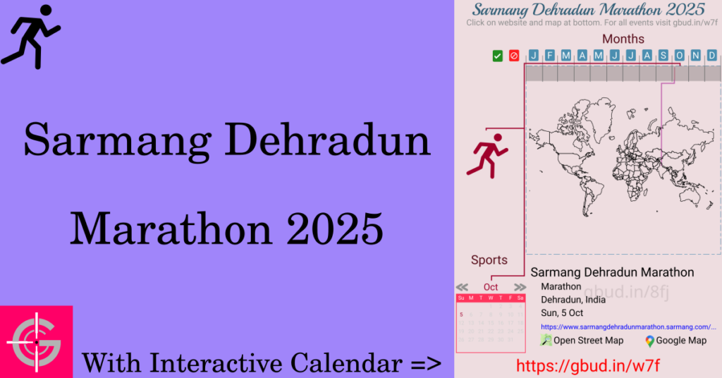 Sport event in 2025, Sarmang Dehradun Marathon 2025