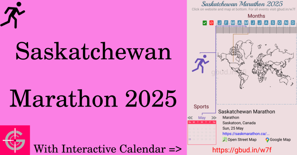 Sport event in 2025, Saskatchewan Marathon 2025