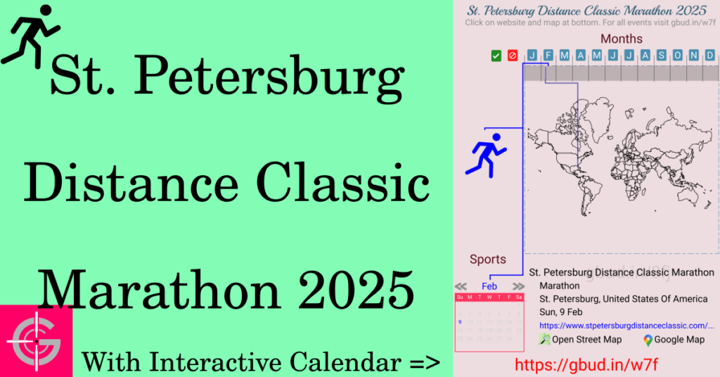 Sport event in 2025, St. Petersburg Distance Classic Marathon 2025