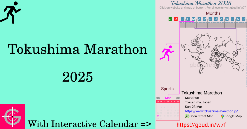 Sport event in 2025, Tokushima Marathon 2025