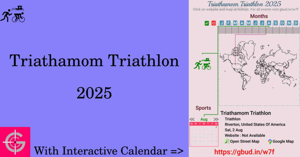 Sport event in 2025, Triathamom Triathlon 2025