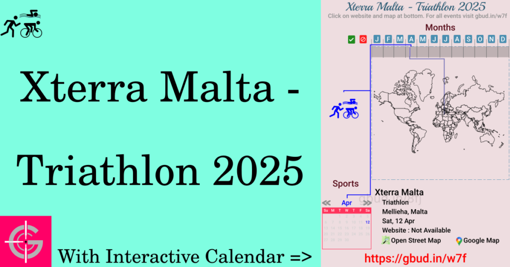 Sport event in 2025, Xterra Malta - Triathlon 2025