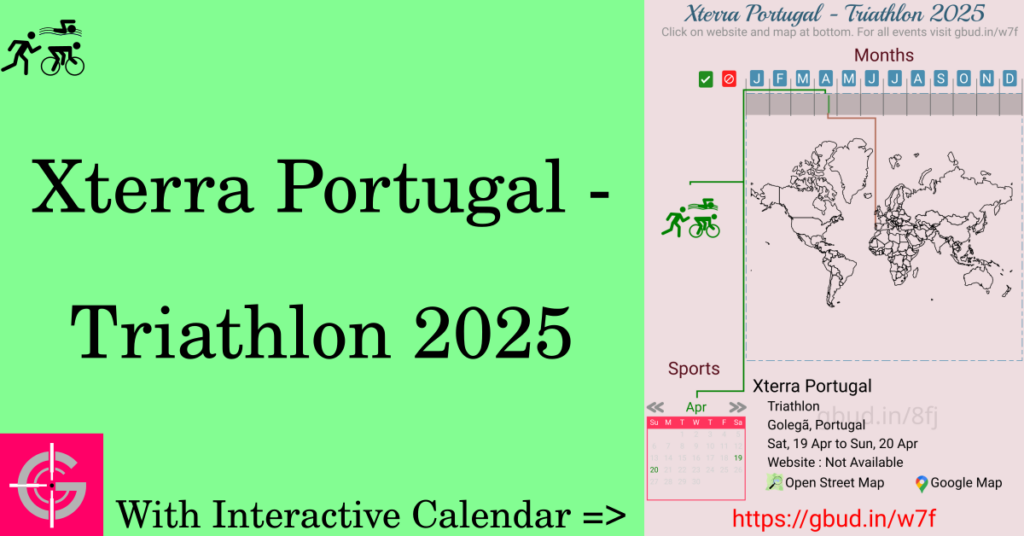 Sport event in 2025, Xterra Portugal - Triathlon 2025