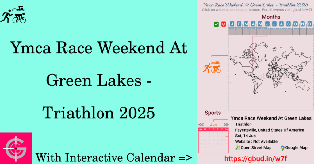 Sport event in 2025, Ymca Race Weekend At Green Lakes - Triathlon 2025