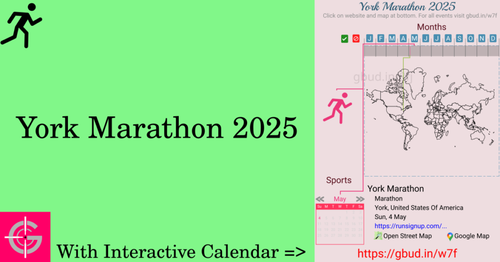 Sport event in 2025, York Marathon 2025